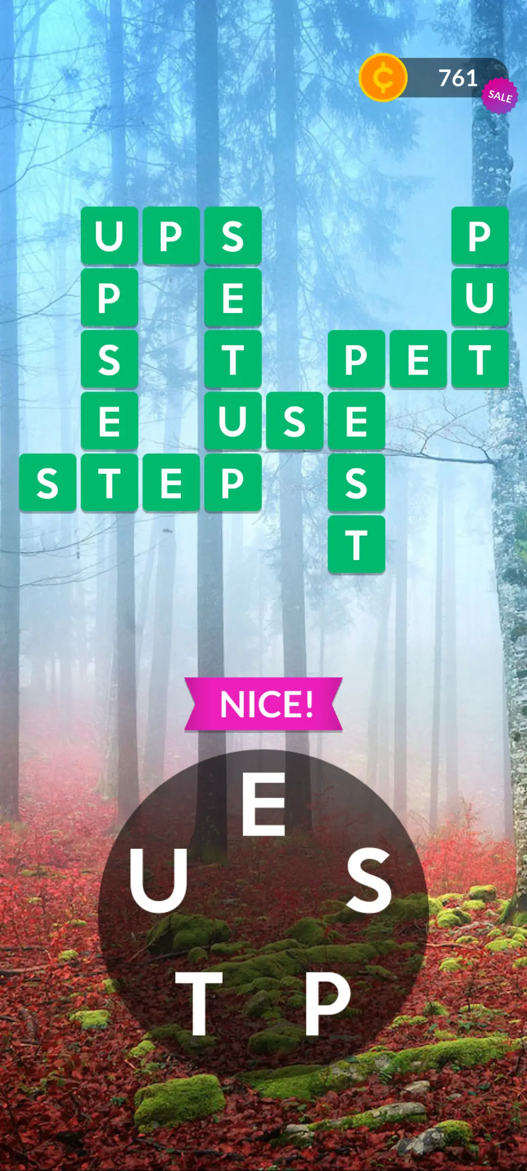 Wordscapes Level 60 Fog 12 Answers